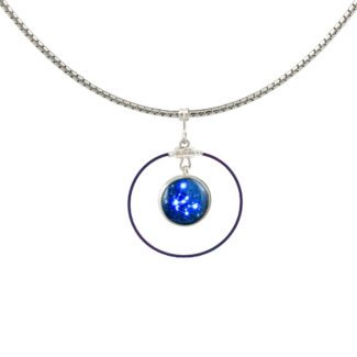 ACQUARIUS – Titanium Circular Pendants